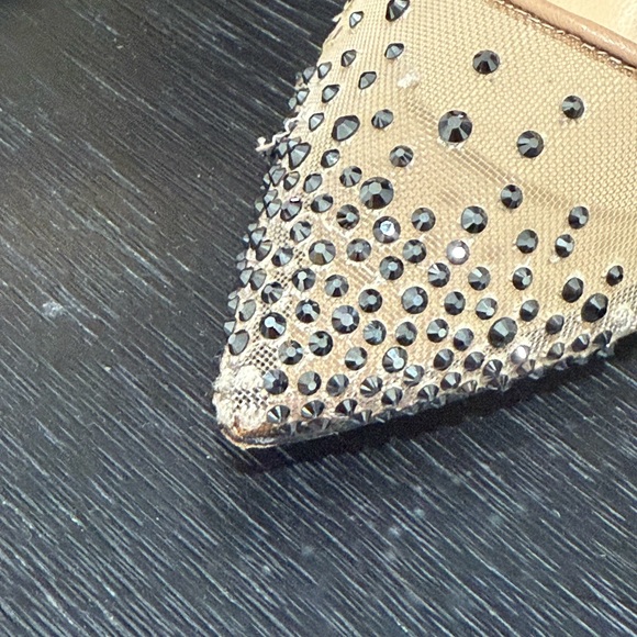 CHRISTIAN LOUBOUTIN 
Strass Follies 100 Pumps 37.5 Black - Picture 15 of 16